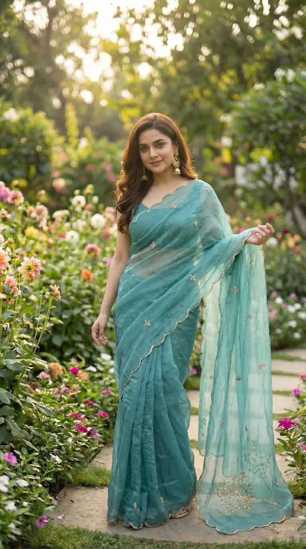 Green_Designer_Saree_Collection_For_Women