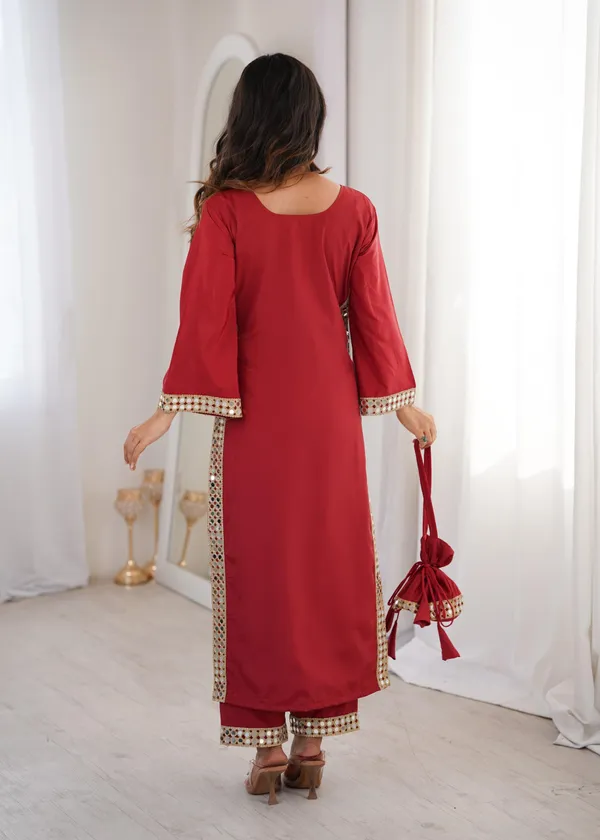 Crepe_Kurti_Pant_For_Women