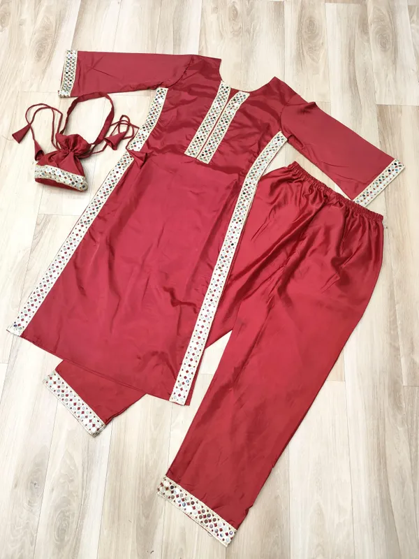 Crepe_Kurti_Pant_For_Women