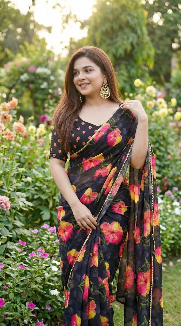 Black_Premium_Ethnic_Saree_For_Women