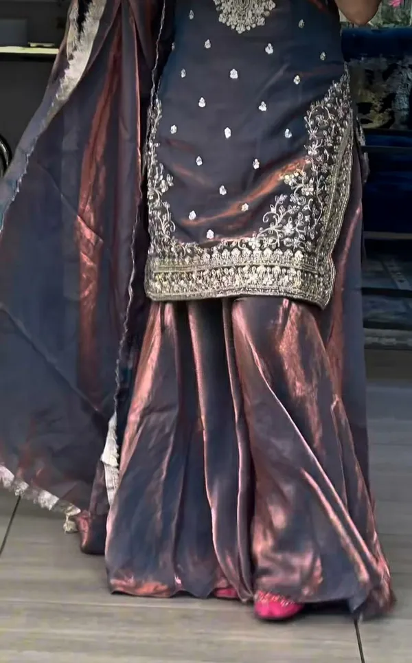 Purple_Fandy_Silk_Sharara_Palazzo_For_Women