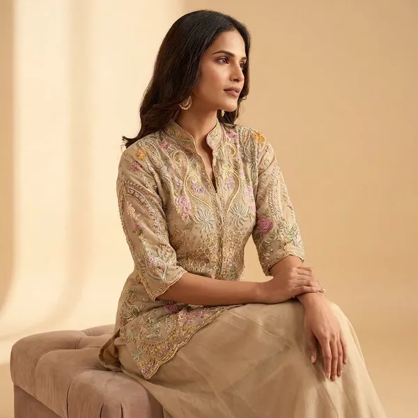 Beige_Designer_Ketiki_Simar_Silk_3_Piece_Suit_Set_For_Women