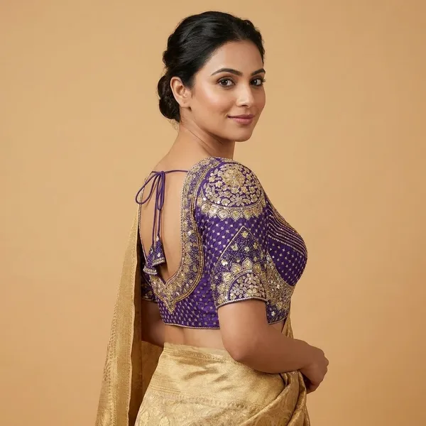 Purple_Premium_Bridal_Blouse_For_Women