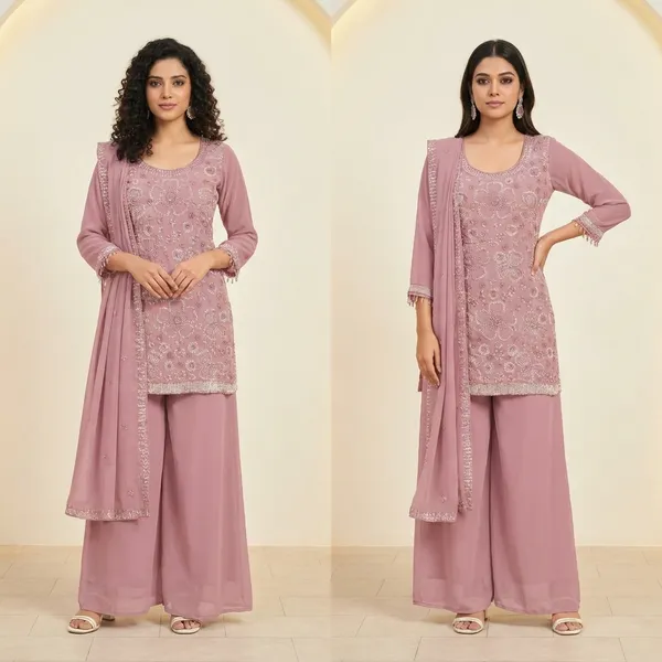 Pink_Elegant_Palazzo_Set_For_Women