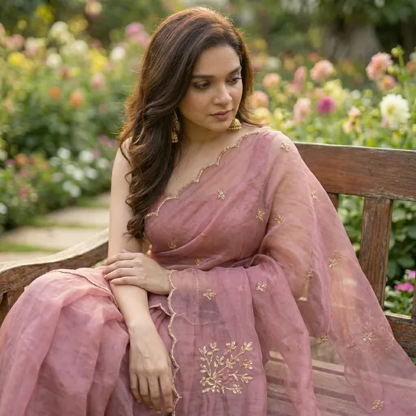 Dusty_Rose_Designer_Saree_Collection_For_Women