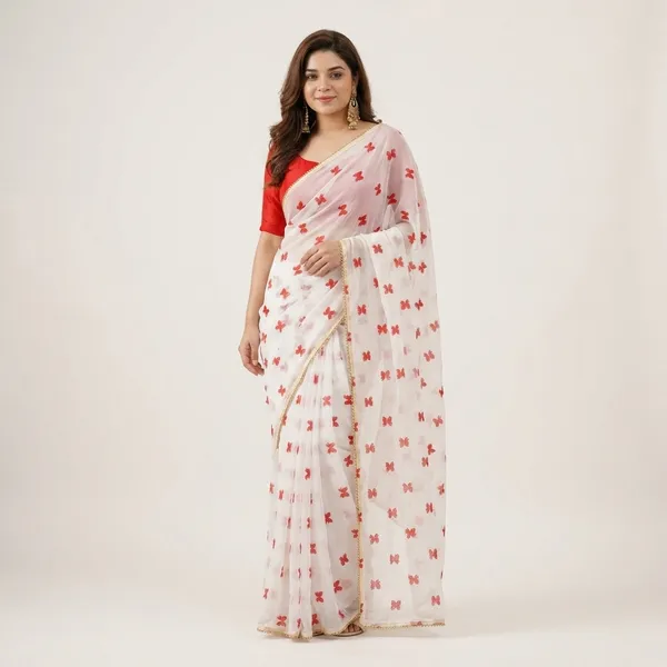 White_Luxury_Saree_Collection_For_Women