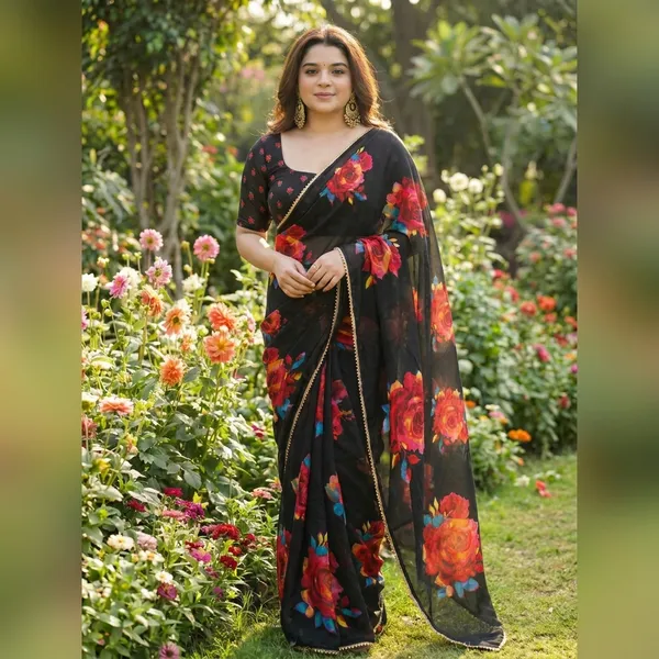 Black_Premium_Ethnic_Saree_For_Women