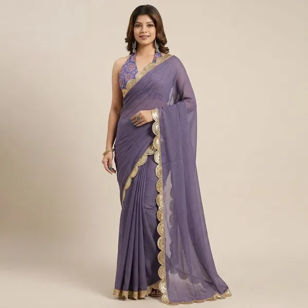 Purple_Designer_Wedding_Saree_For_Women