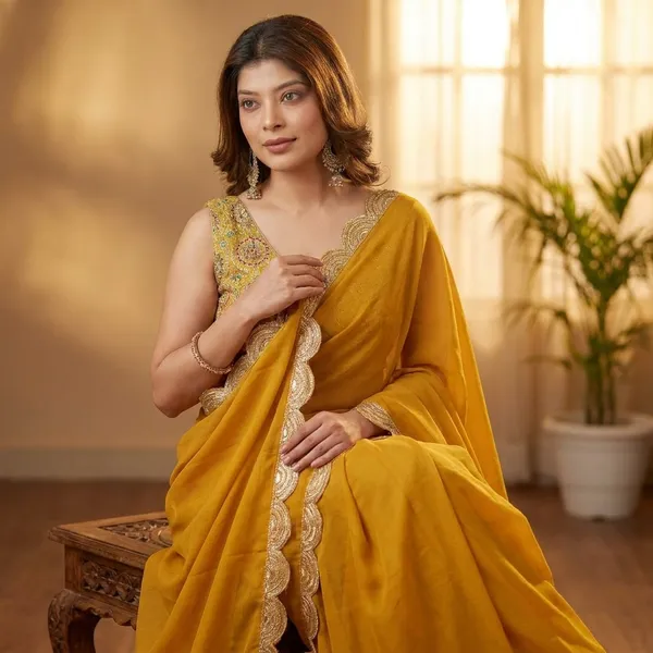 Mustard_Yellow_Premium_Traditional_Saree_For_Women