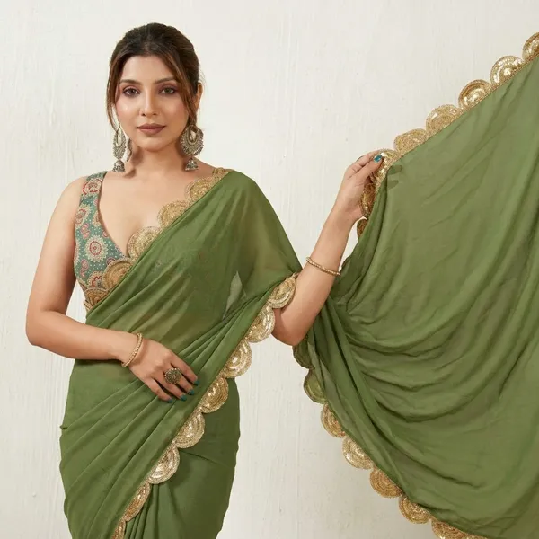 Green_Elegant_Festive_Saree_For_Women