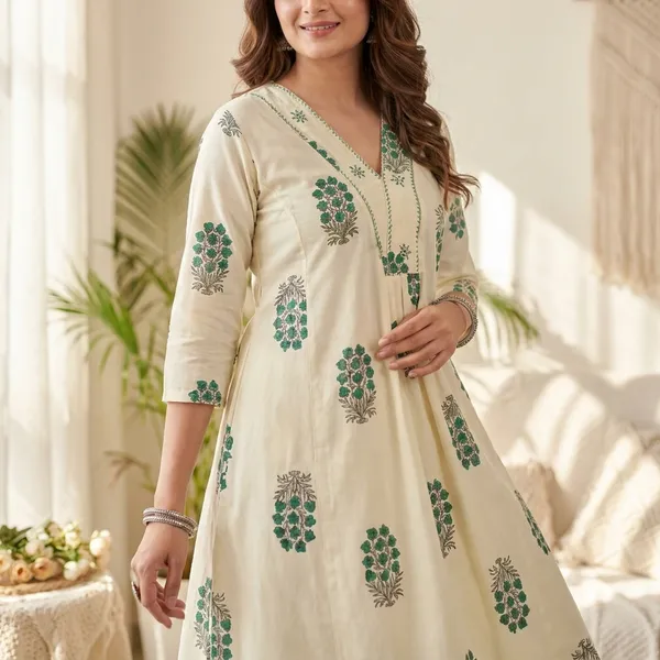 Mint_Green_Print_Premium_Ethnic_Kurta_And_Pant_Set_For_Women