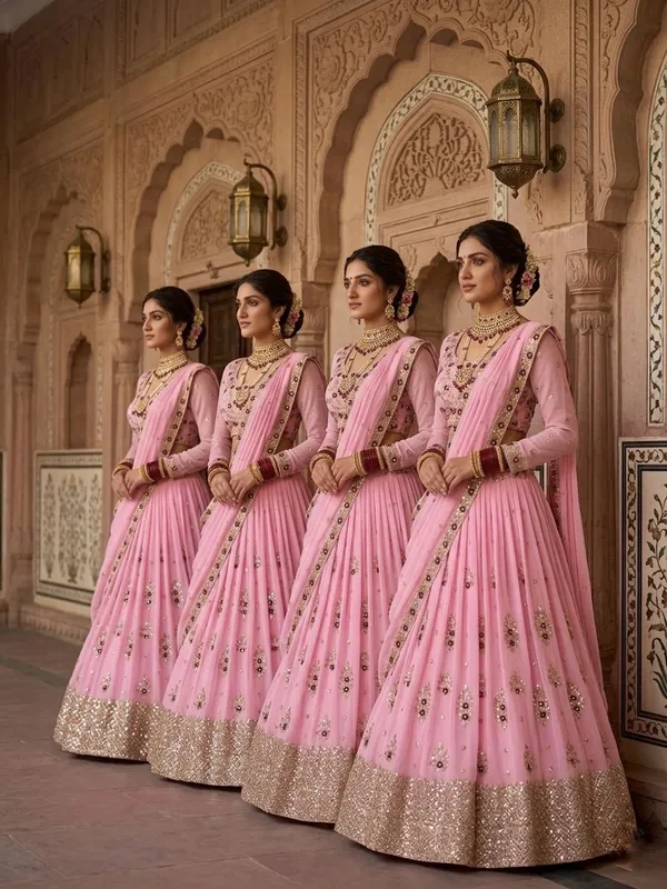 Premium_Faux_Georgette_Lehenga_For_Women