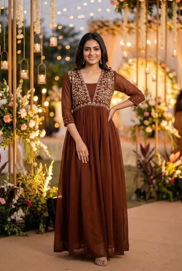 Heavy_Georgette_Kurti_For_Women