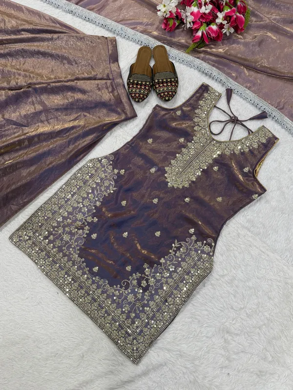 Purple_Fandy_Silk_Sharara_Palazzo_For_Women