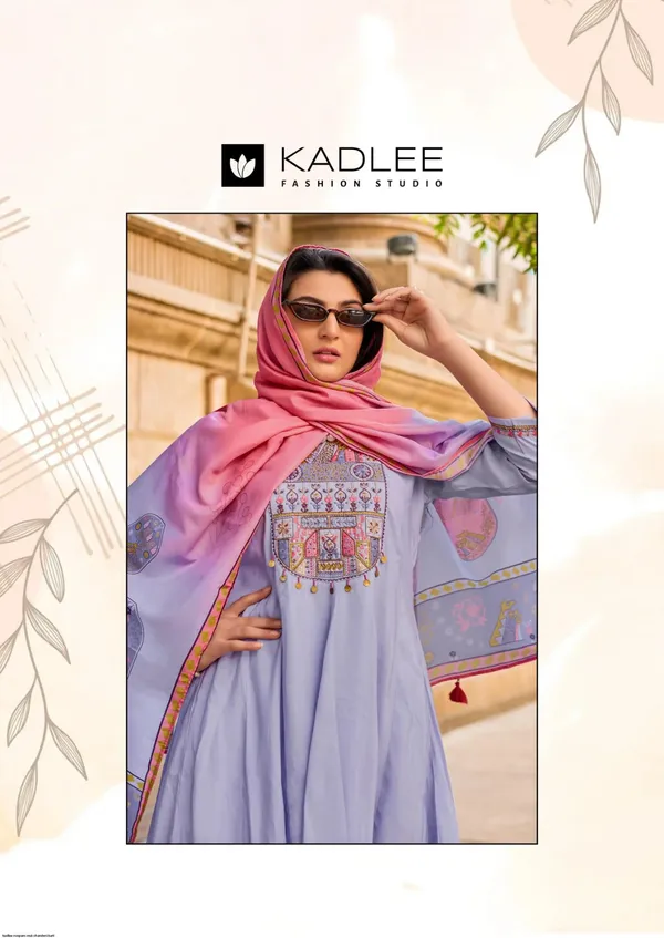 Lavender_Stylish_Party_Kurta_Set_With_Dupatta_For_Women