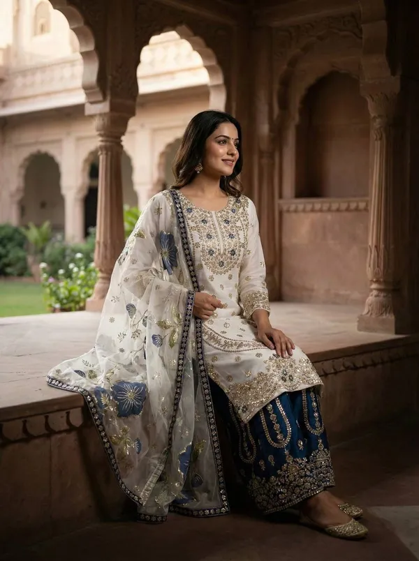 White_Festive_Wedding_Religious_Ceremonies_Sharara_Set_For_Women