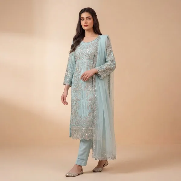 Soft_Net_Kurta_For_Women