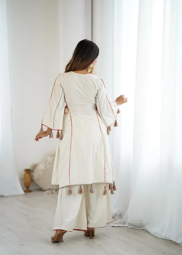 White_Designer_Pure_Khadi_Cotton_Co-Ord_Set_For_Women