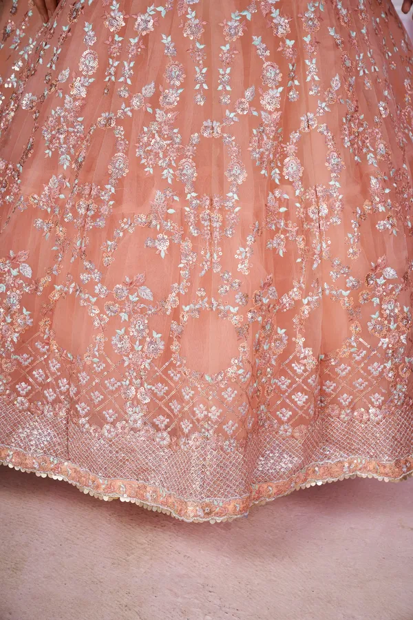 Pink_Net_Lehenga_Choli_Set_For_Women