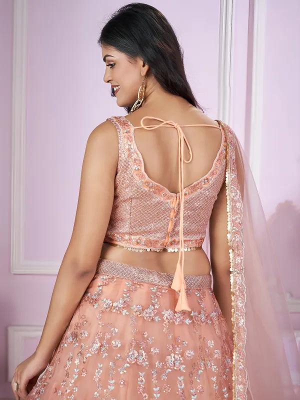 Pink_Net_Lehenga_Choli_Set_For_Women