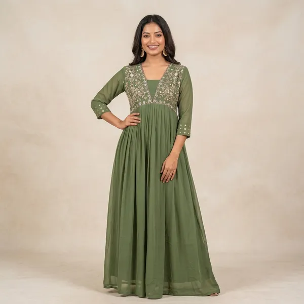 Heavy_Georgette_Kurti_For_Women