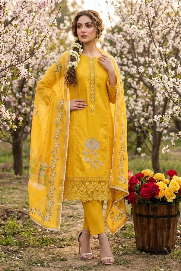 Yellow_Elegant_Ethnic_Kurta_Set_With_Dupatta_For_Women