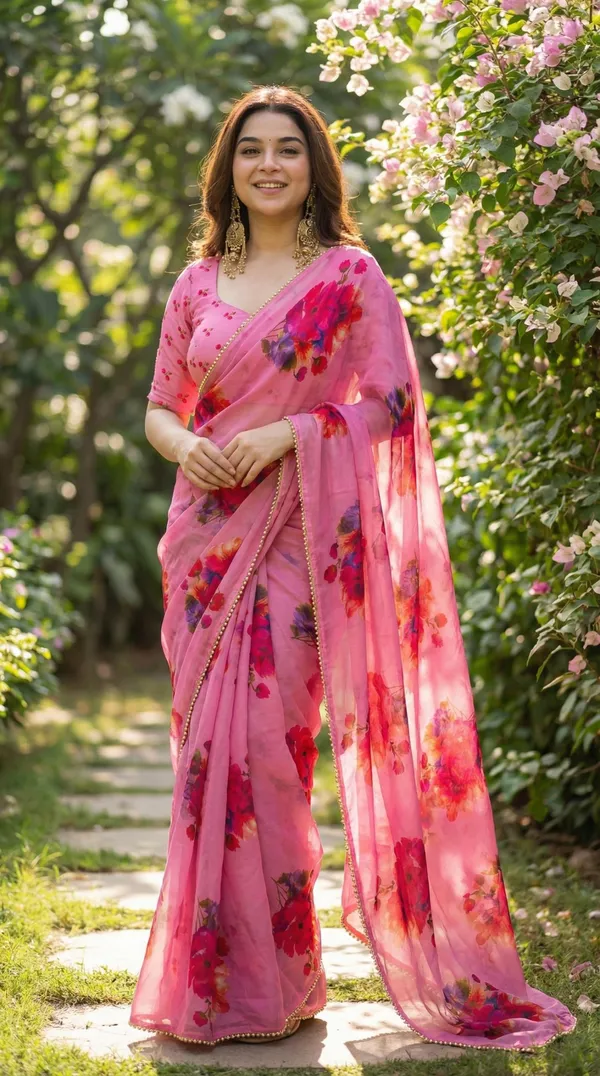 Pink_Elegant_Traditional_Saree_For_Women