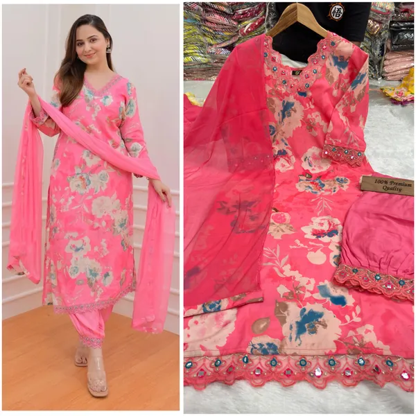 Pink_Stylish_Ethnic_Kurta_Set_With_Dupatta_For_Women