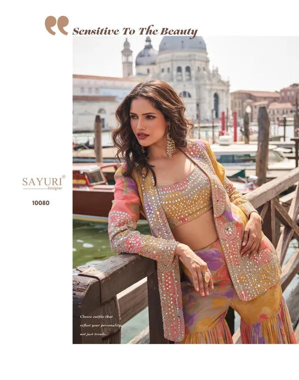 Yellow_Luxury_Jacket_Sharara_Set_For_Women