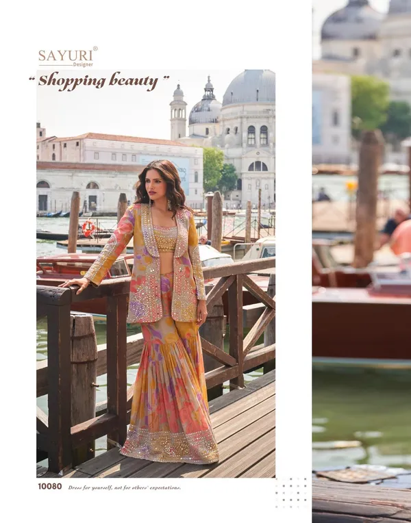 Yellow_Luxury_Jacket_Sharara_Set_For_Women