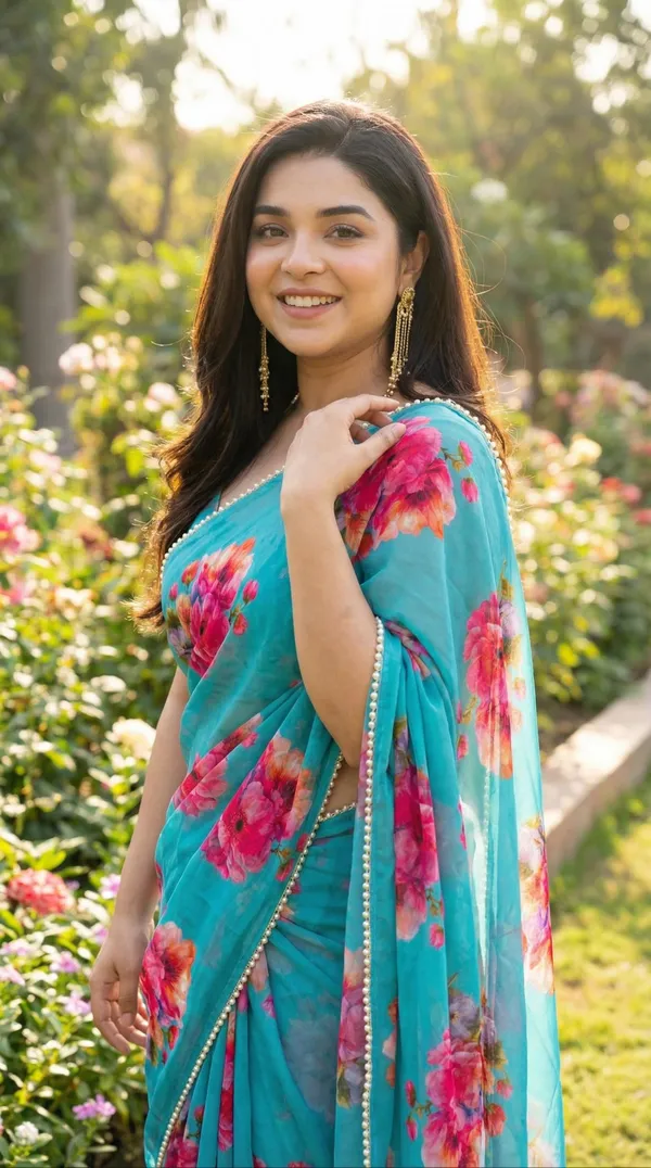 Blue_Premium_Festive_Saree_For_Women