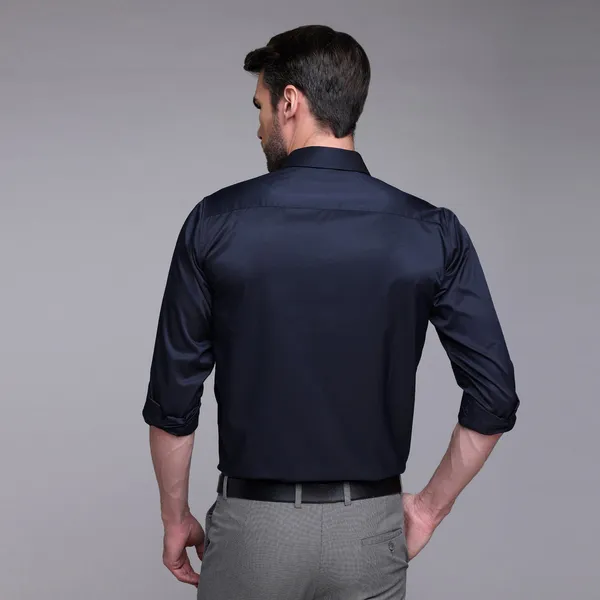 Black_Premium_Satin_Cotton_Formal_Shirt_For_Men