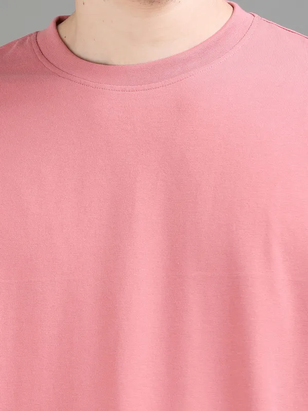 Pink_Premium_Cotton_Oversized_T-Shirt_For_Men