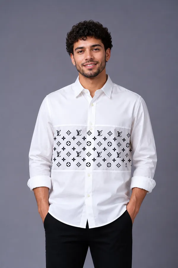 White_Premium_Satin_Cotton_Formal_Shirt_For_Men