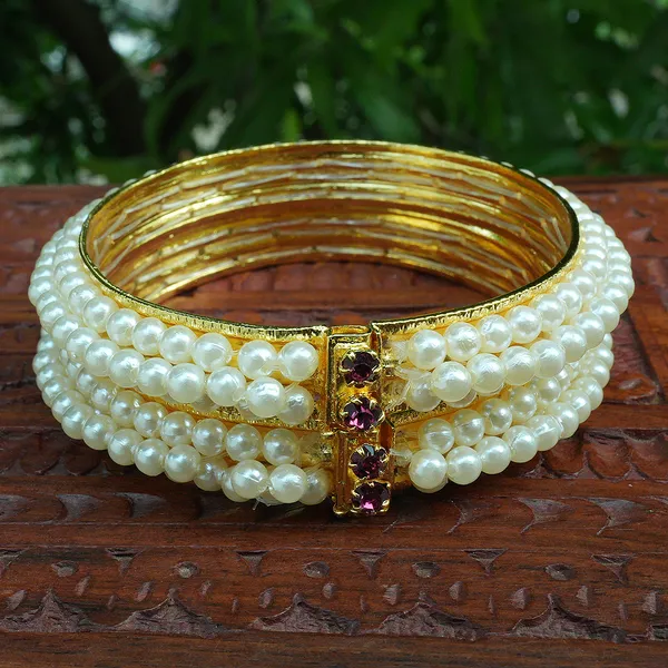 Gold_Premium_Pearl_Bangles_For_Women
