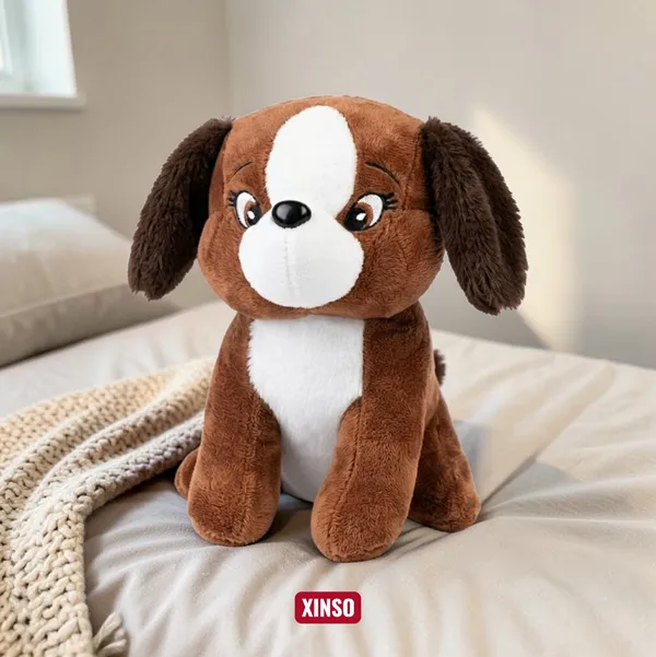 Brown_And_White_Dog_Plush_Soft_Toy_For_Kids