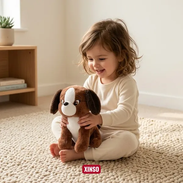 Brown_And_White_Dog_Plush_Soft_Toy_For_Kids