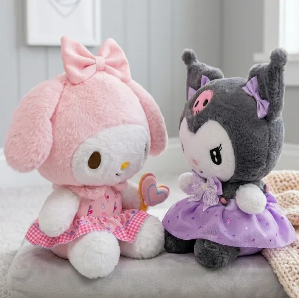 Kuromi_&_Melody_Soft_Toy