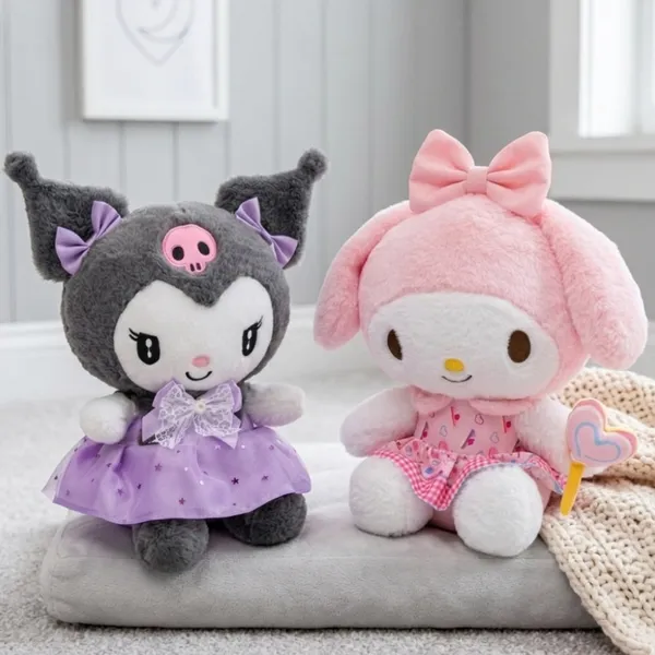 Kuromi_&_Melody_Soft_Toy