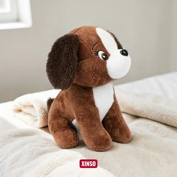 Brown_And_White_Dog_Plush_Soft_Toy_For_Kids
