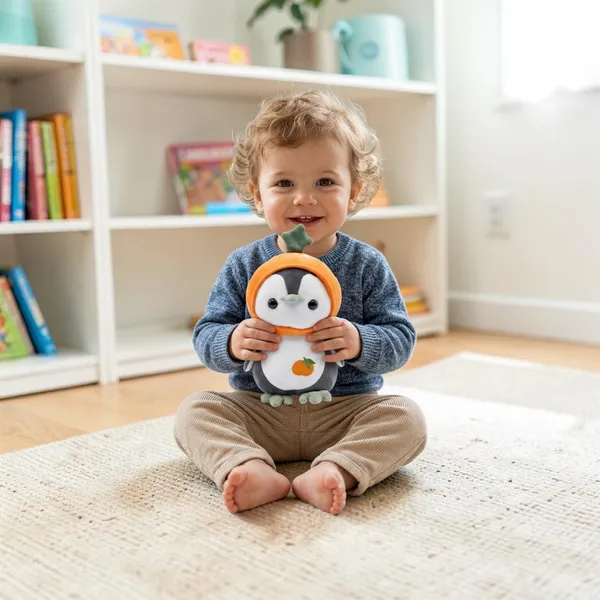 My_Melody_&_Cute_Penguin_Plush_Toy