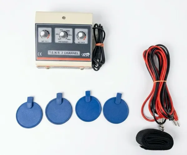 Tens_2-Channel_Dual_Output_Electrotherapy_Unit_With_Electrode_Pads_And_Cables