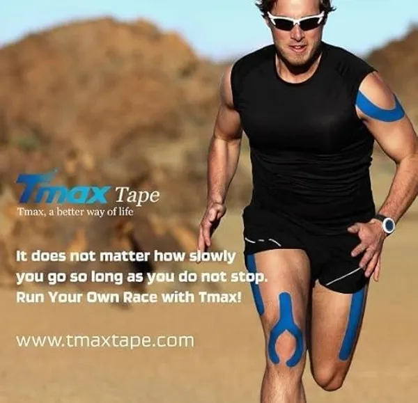 Tmax_Cotton_Waterproof_Kinesiology_Tape_Elastic_Sports_Tape_For_Muscle_Support_Pain_Relief_And_Joint_Stability_Joint_Support_And_Physiotherapy_5_Cm_X_5_M_Roll