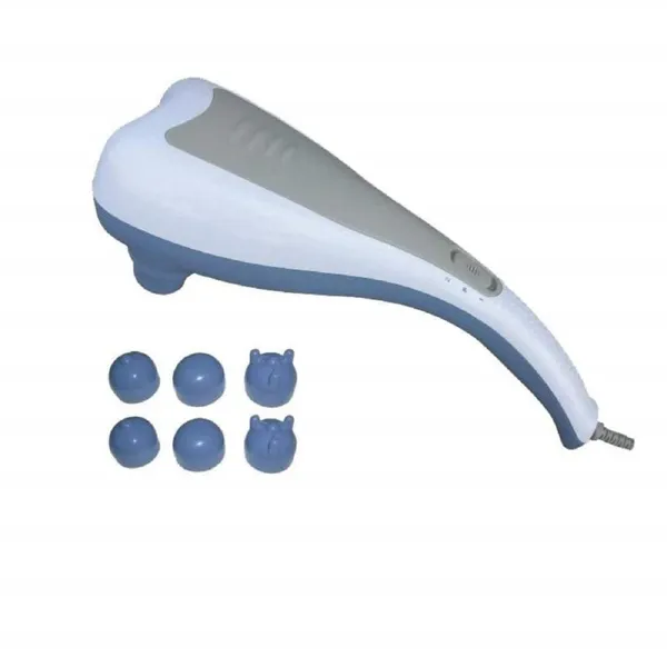Dual_Head_Electric_Massager_For_Body_Pain_Relief_Handheld_Back_Neck_Massager_Machine_With_2_Speed_Vibration_Infrared_Magnetic_Therapy_4_Interchangeable_Heads_For_Muscle_Relaxation