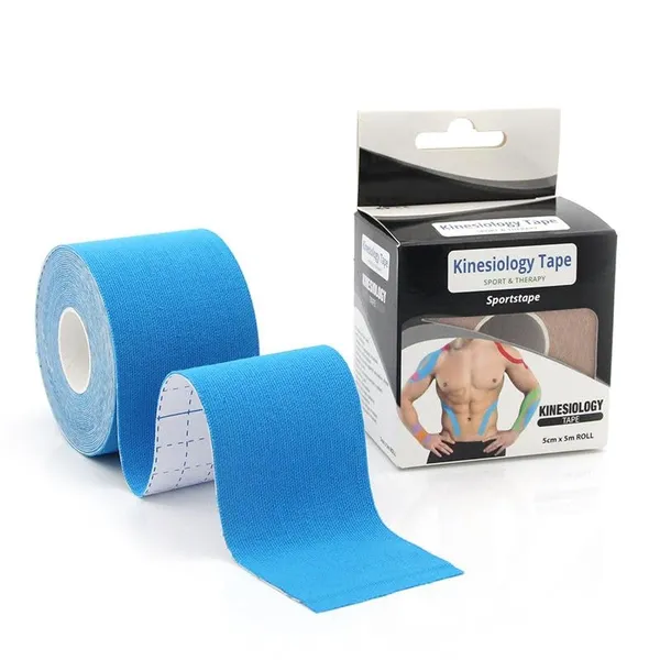 Kinesiology_Tape_For_Sport_Therapy_Athletic_Muscle_Joint_Support_Water_Resistant_Elastic_Recovery_Tape_For_Physical_Therapy_Pain_Relief_Workout_Injury_Support_Sports_Tape_Color_As_Per_Availability