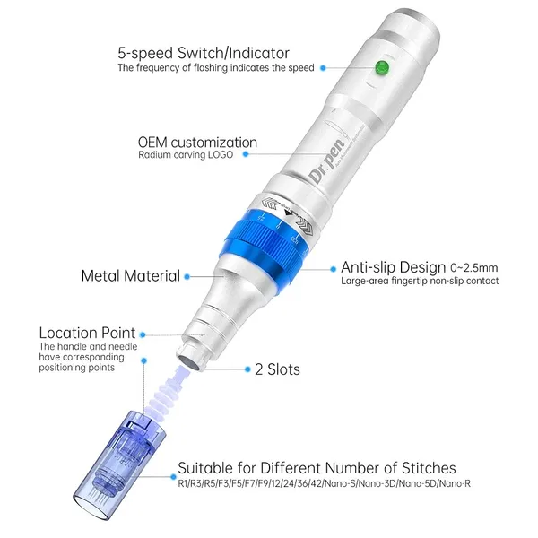 Dr._Pen_Ultima_A6_Professional_Auto_Microneedling_Derma_Pen_System_-_5-Speed_Electric_Micro_Needle_Pen_With_2_Cartridges