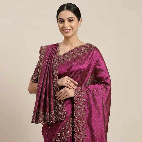 Pink_Jimmy_Choo_Saree_For_Women