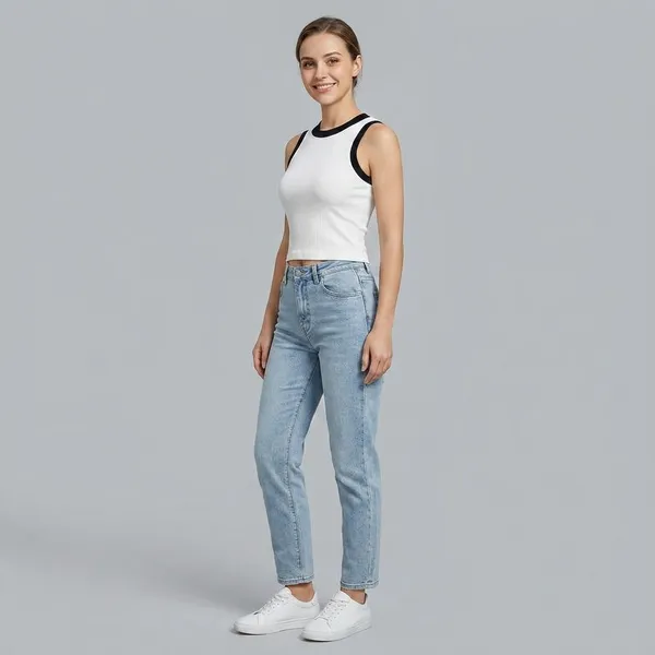 White_Hosiery_Crop_Top_For_Women