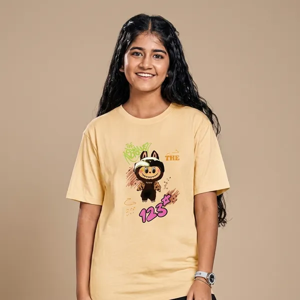 Beige_Hosiery_Oversized_Tshirt_For_Girls
