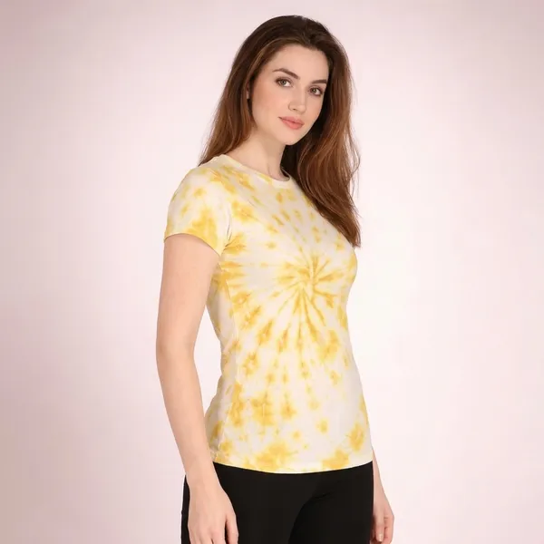 Yellow_Hosiery_Top_For_Women